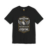 Ayn Rand Quote T-Shirt — "The Question Isn't Who Is Going to Let Me; It's Who Is Going to Stop Me" - 4LibertyShop.com