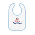 Future President Baby Contrast Trim Jersey Bib