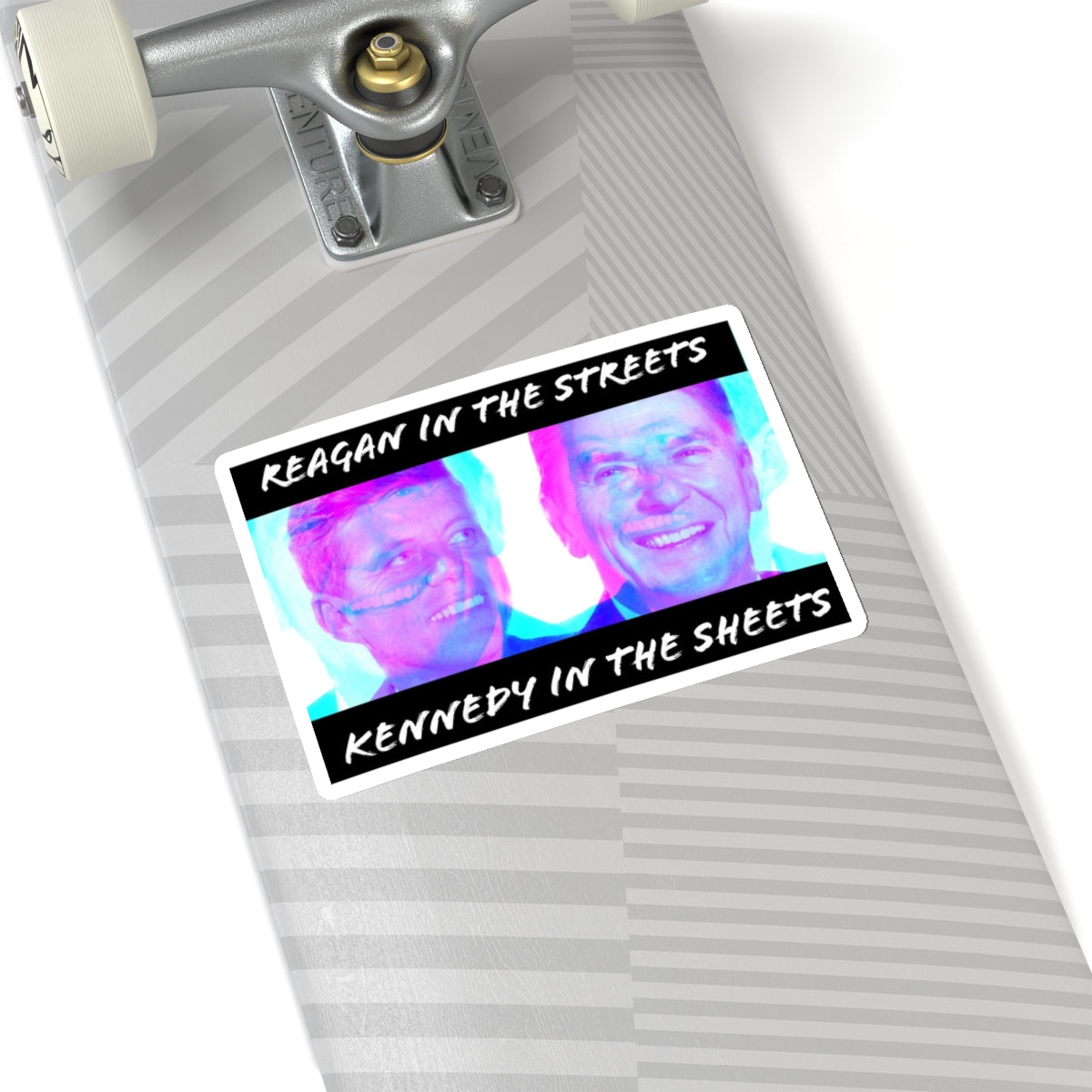 Reagan/Kennedy Stickers