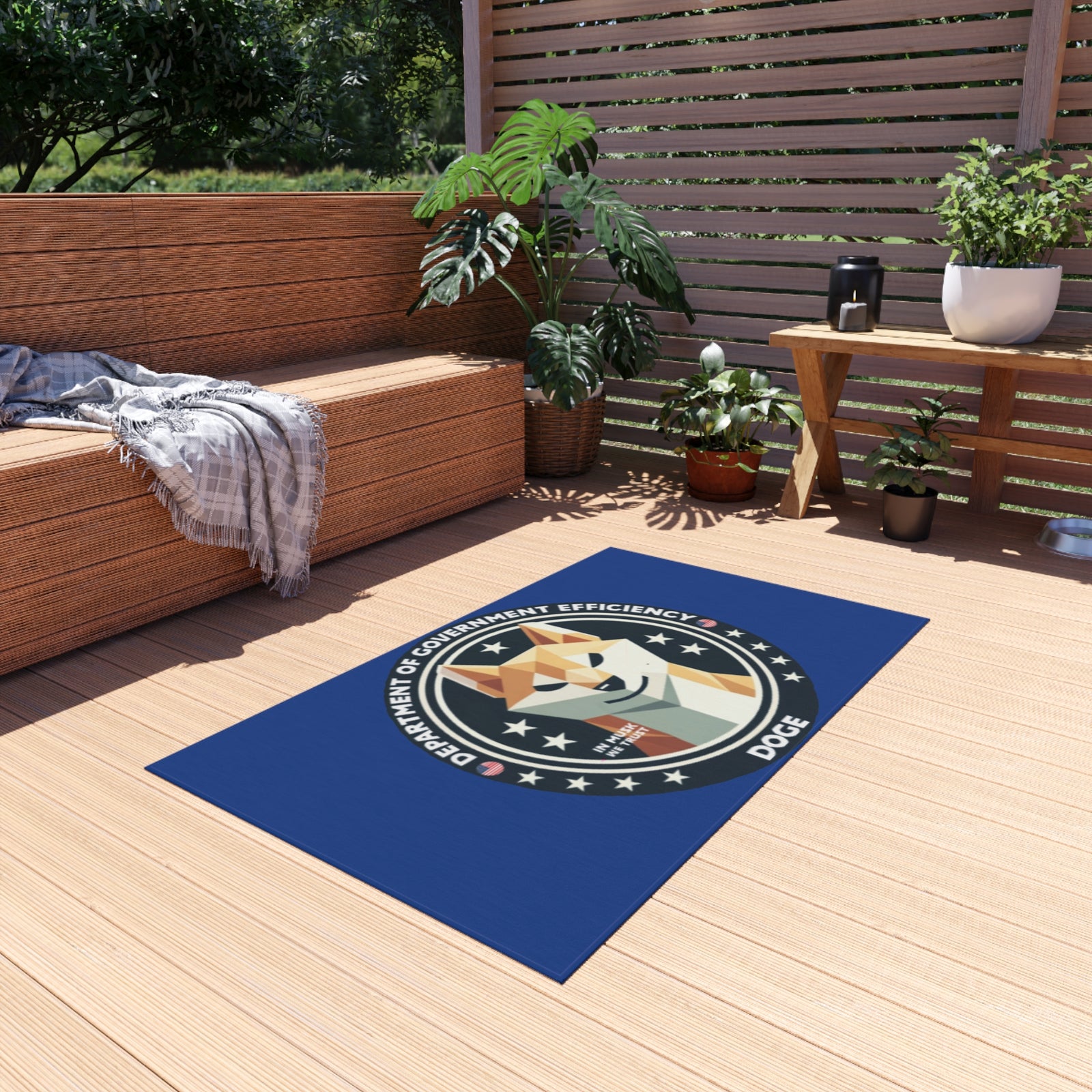 D.O.G.E. Outdoor Rug