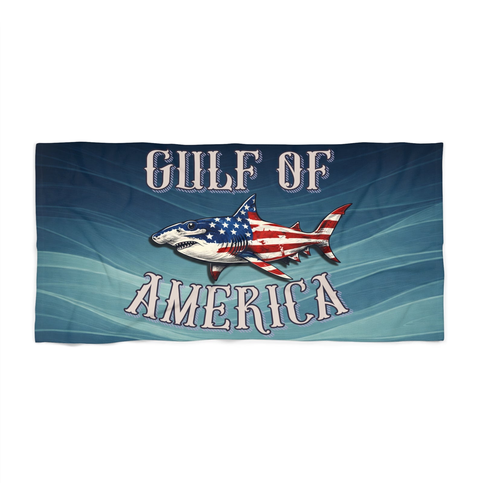 Walton & Johnson: Gulf of America Hammerhead Beach Towel