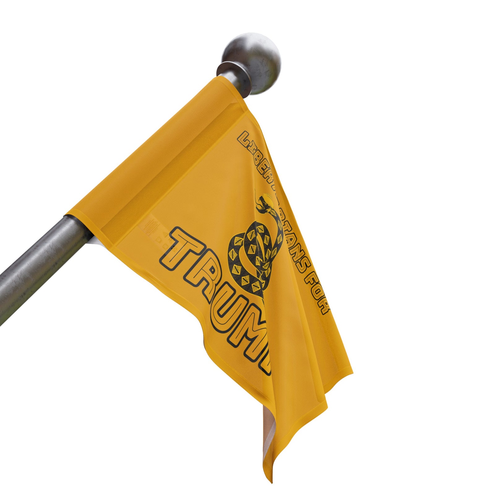 Libertarians for Trump Yellow Flag