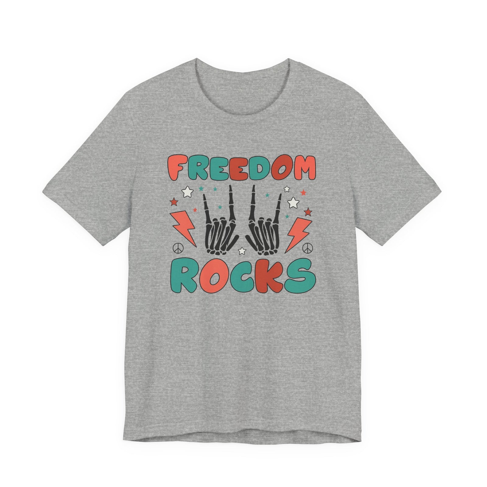 Freedom Rocks Skeleton Tee
