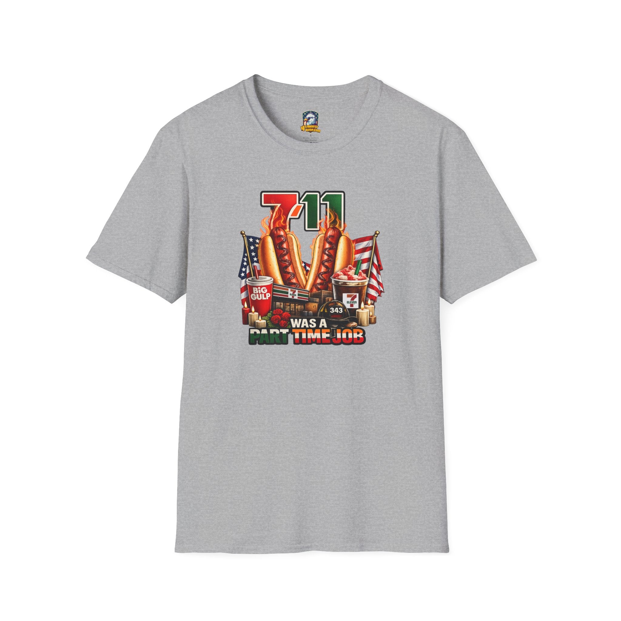 7-11 Was a Part Time Job T-Shirt — Retro Convenience Store Nostalgia Tee