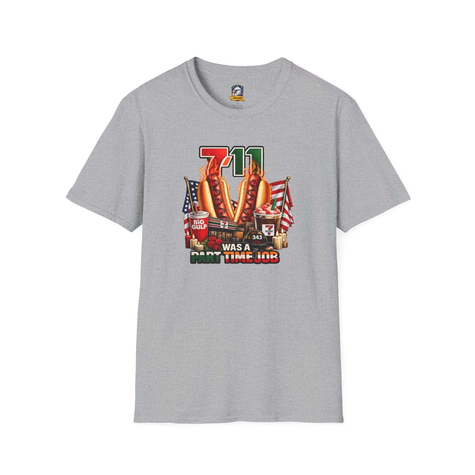 7-11 Was a Part Time Job T-Shirt — Retro Convenience Store Nostalgia Tee - 4LibertyShop.com