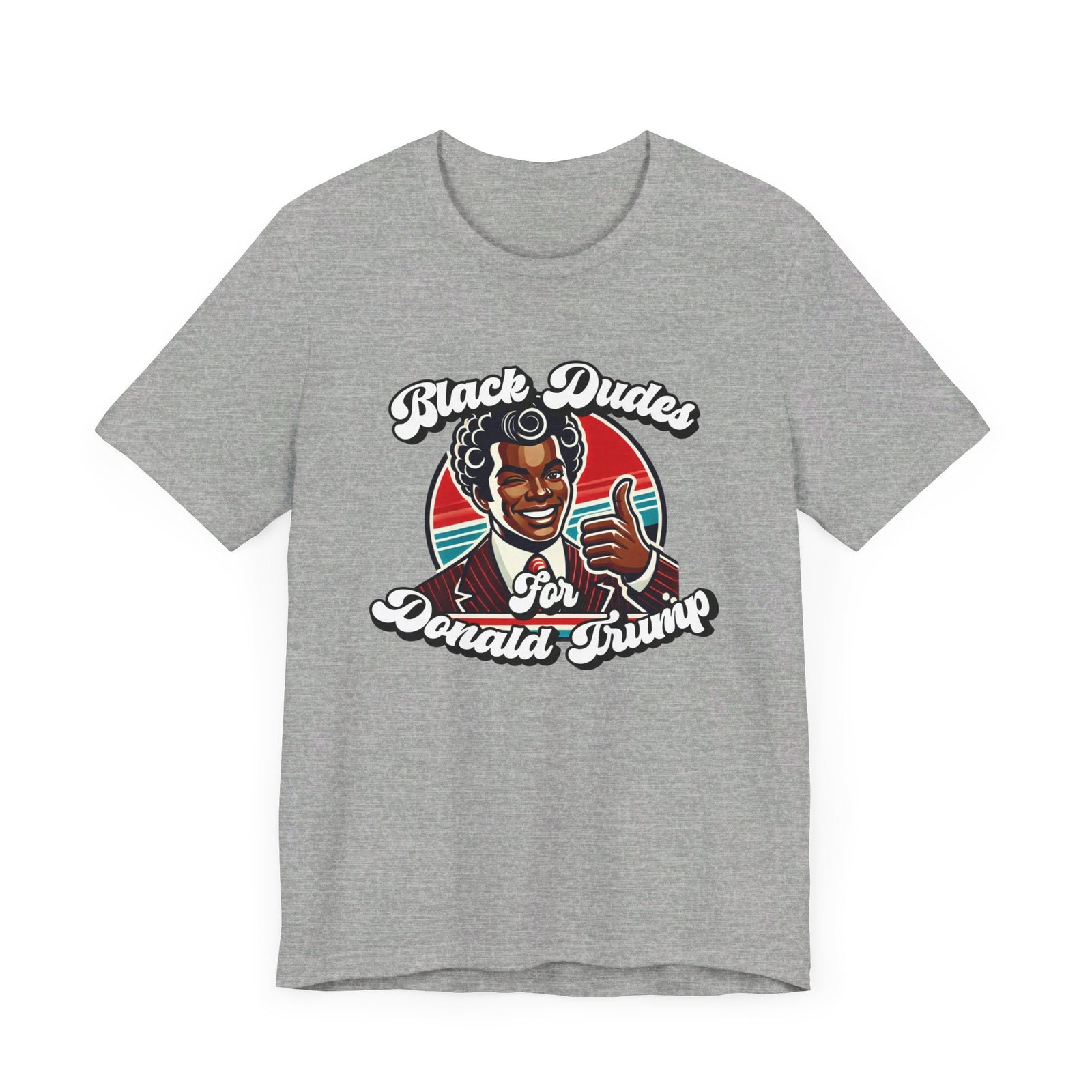 Black Dudes for Donald Trump Short Sleeve Tee