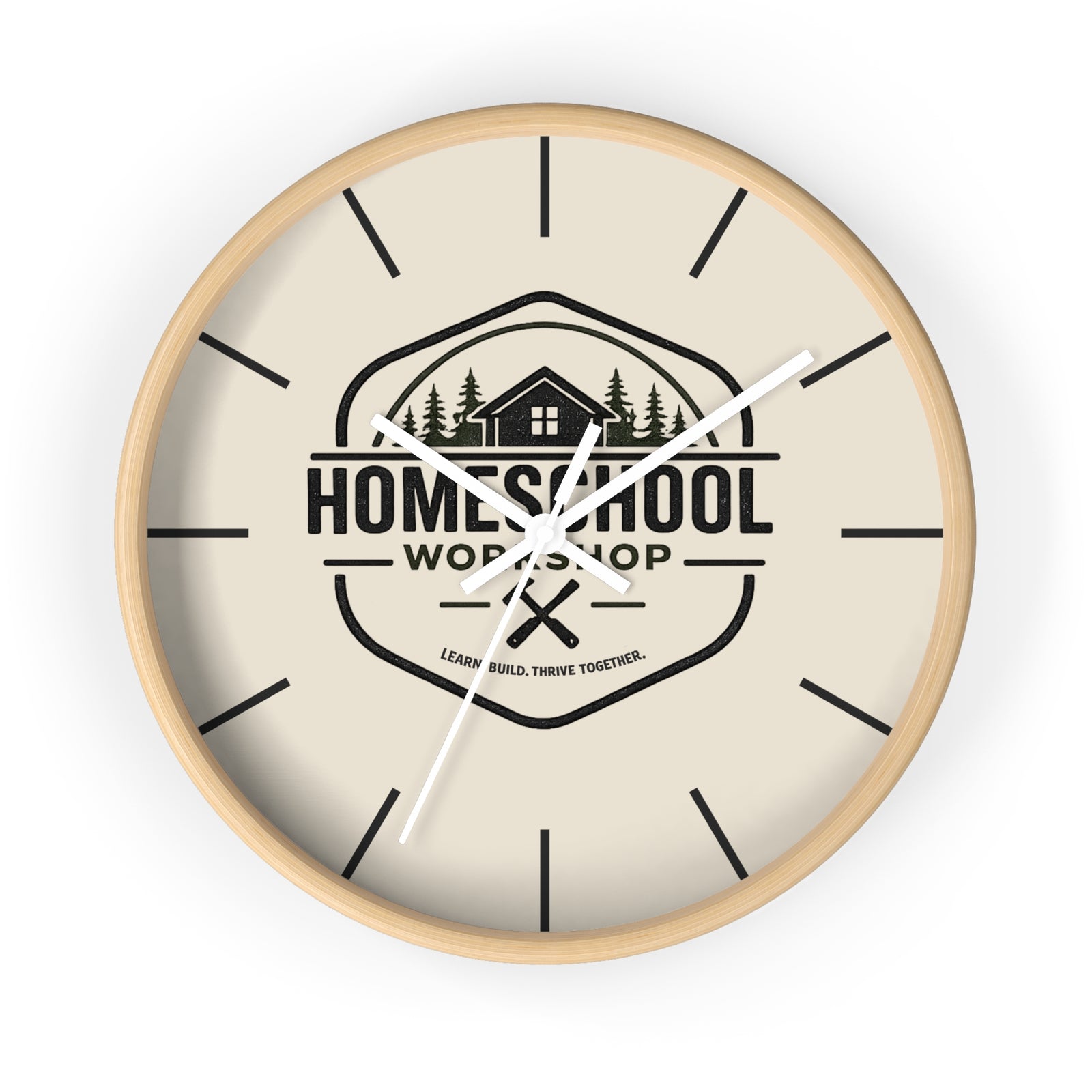 Homeschool Workshop: Workshop Wall Clock - 4LibertyShop.com