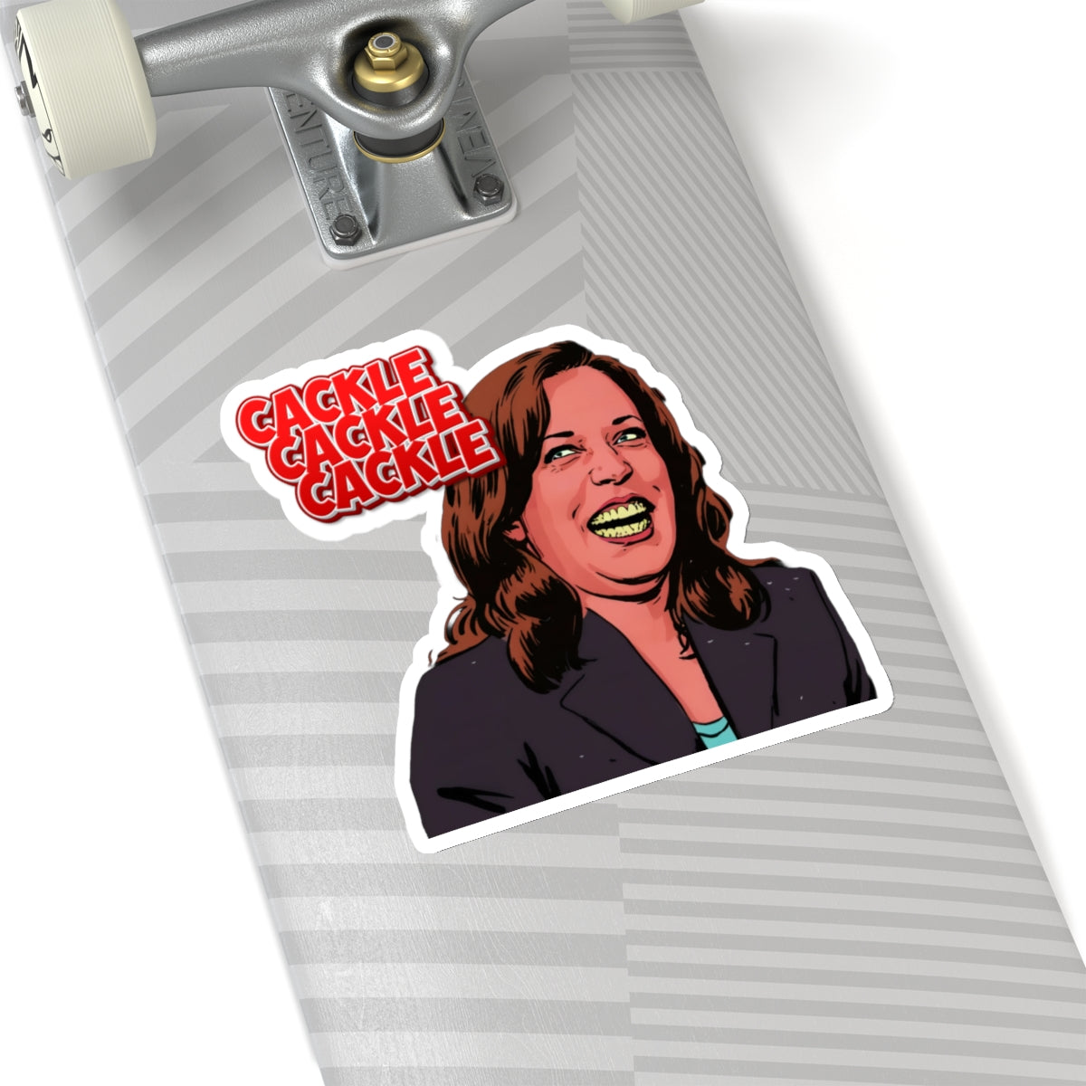 Cackling Kamala Stickers