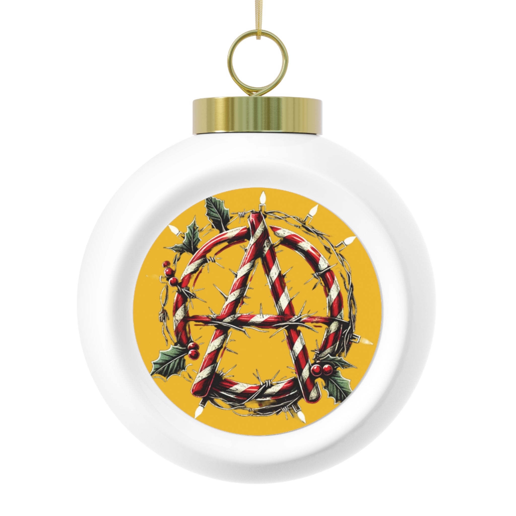 Anarchy Christmas Ornament