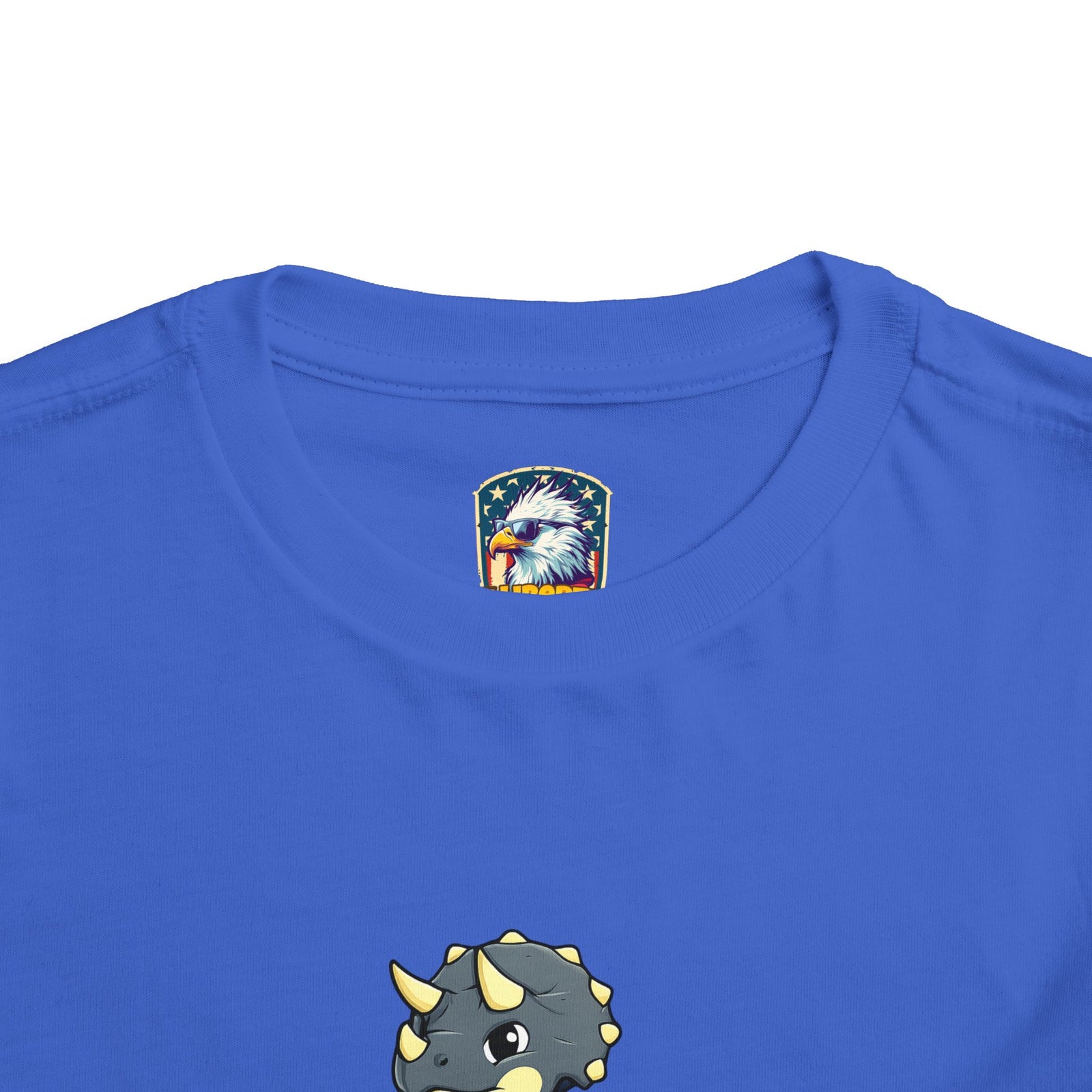 Founding Dinos – Tricera-Adams Toddler Tee - 4LibertyShop.com