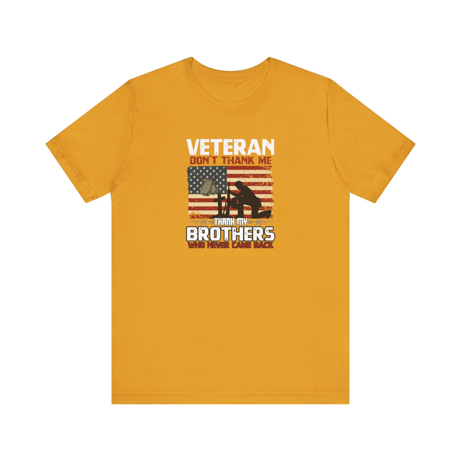 Walton & Johnson: Thank My Brothers T-Shirt - 4LibertyShop.com