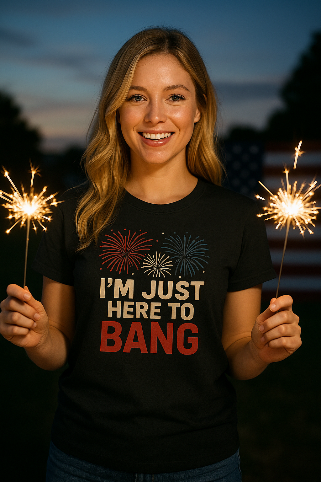 Walton & Johnson: I'm Just Here To Bang T-Shirt