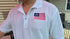 250th Anniversary Embroidered American Flag Polo Shirt — Classic Patriotic Polo - 4LibertyShop.com