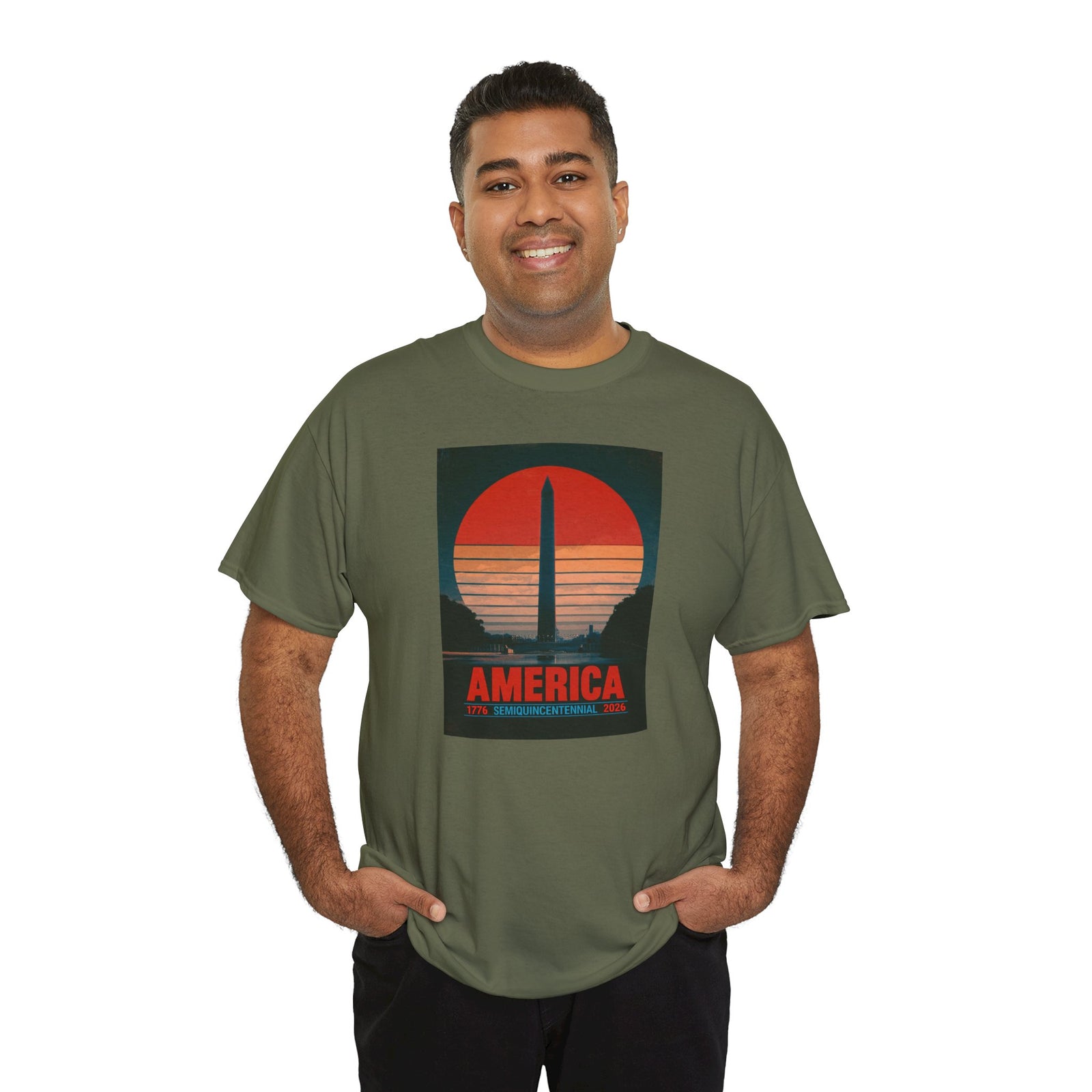 America 1776–2026 Semiquincentennial T-Shirt - 4LibertyShop.com