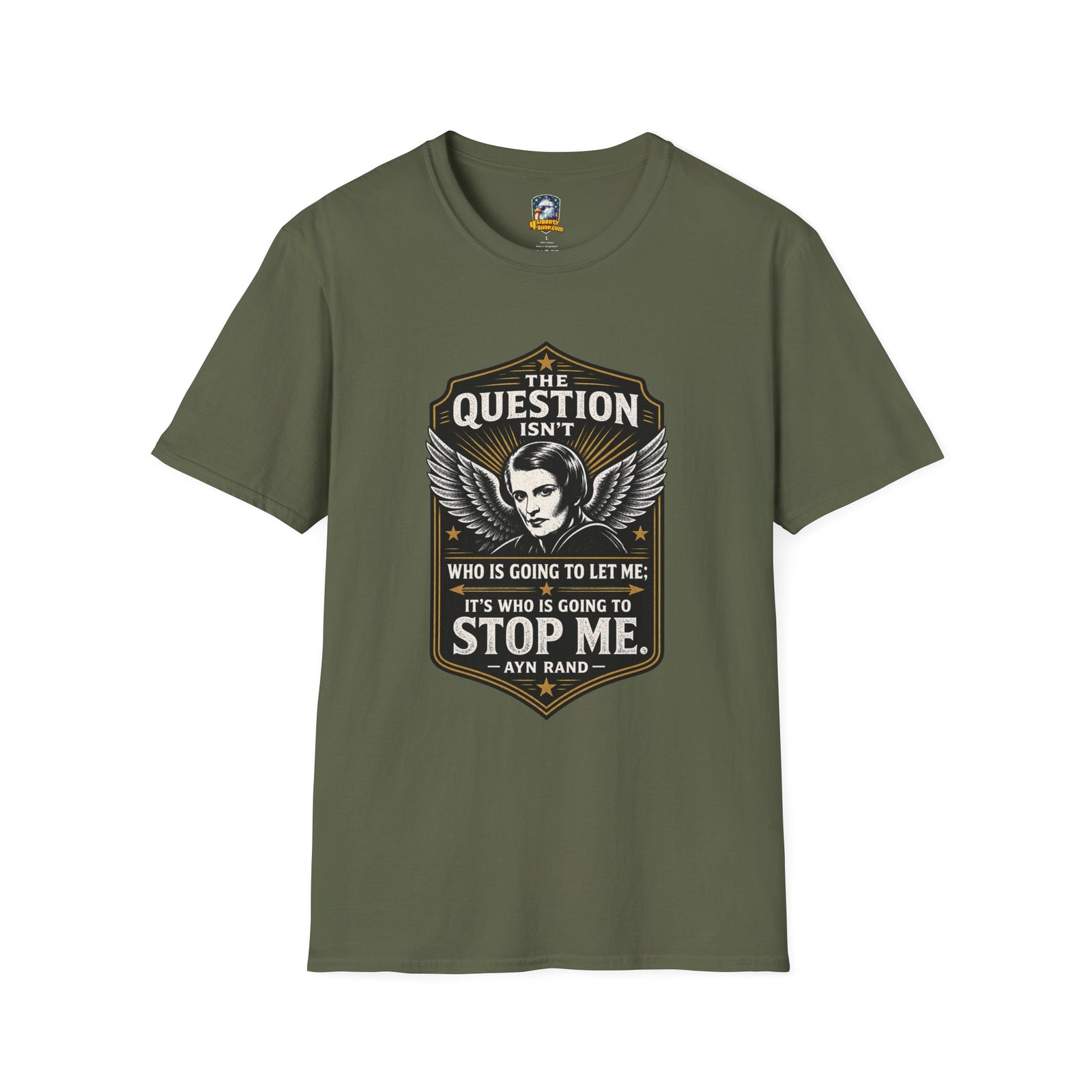 Ayn Rand Quote T-Shirt — 