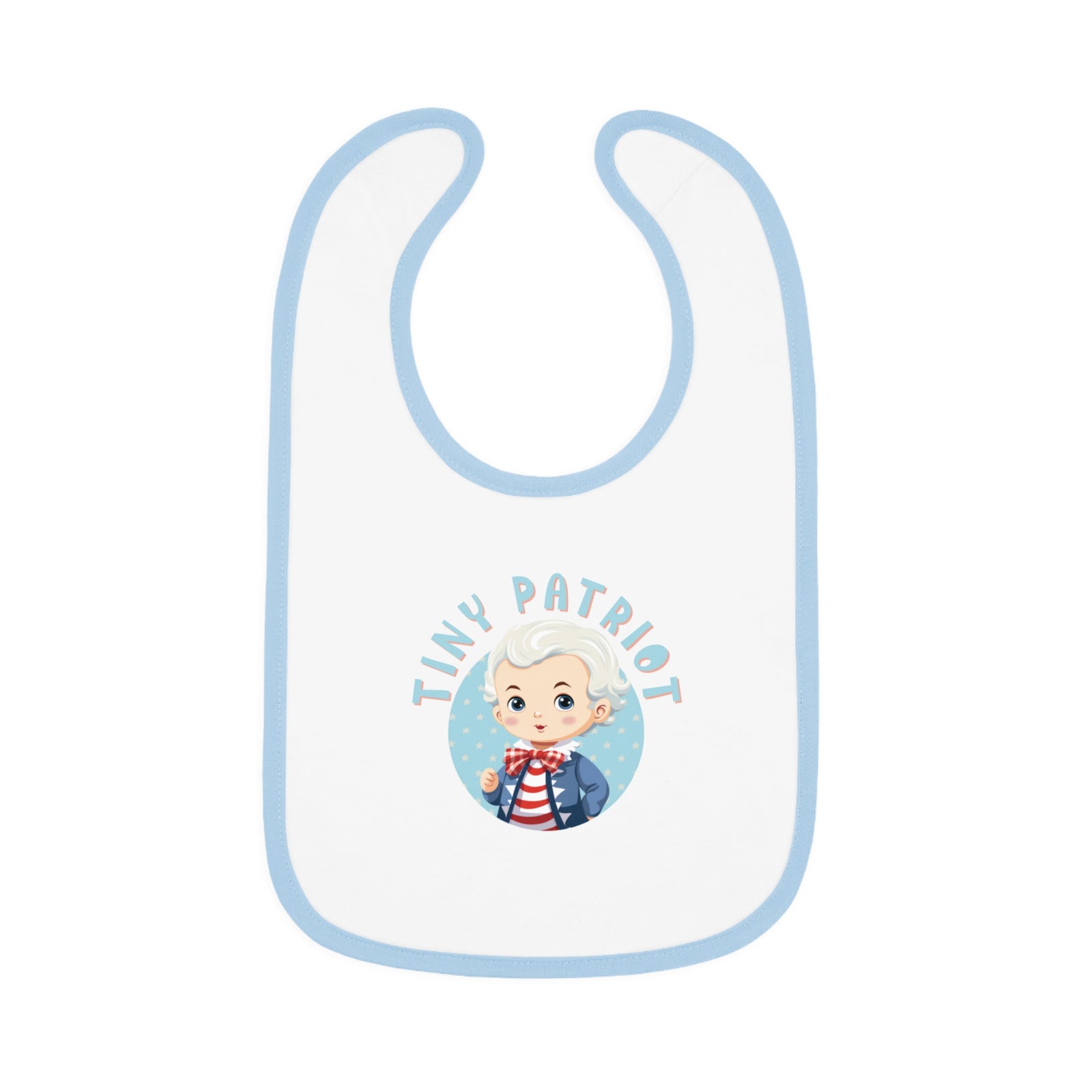 Tiny Patriot Thomas Jefferson Baby Bib