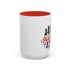 Accent Coffee Mug - "Party Like It's 1776" Patriotic Independence Day Mug - 4LibertyShop.com