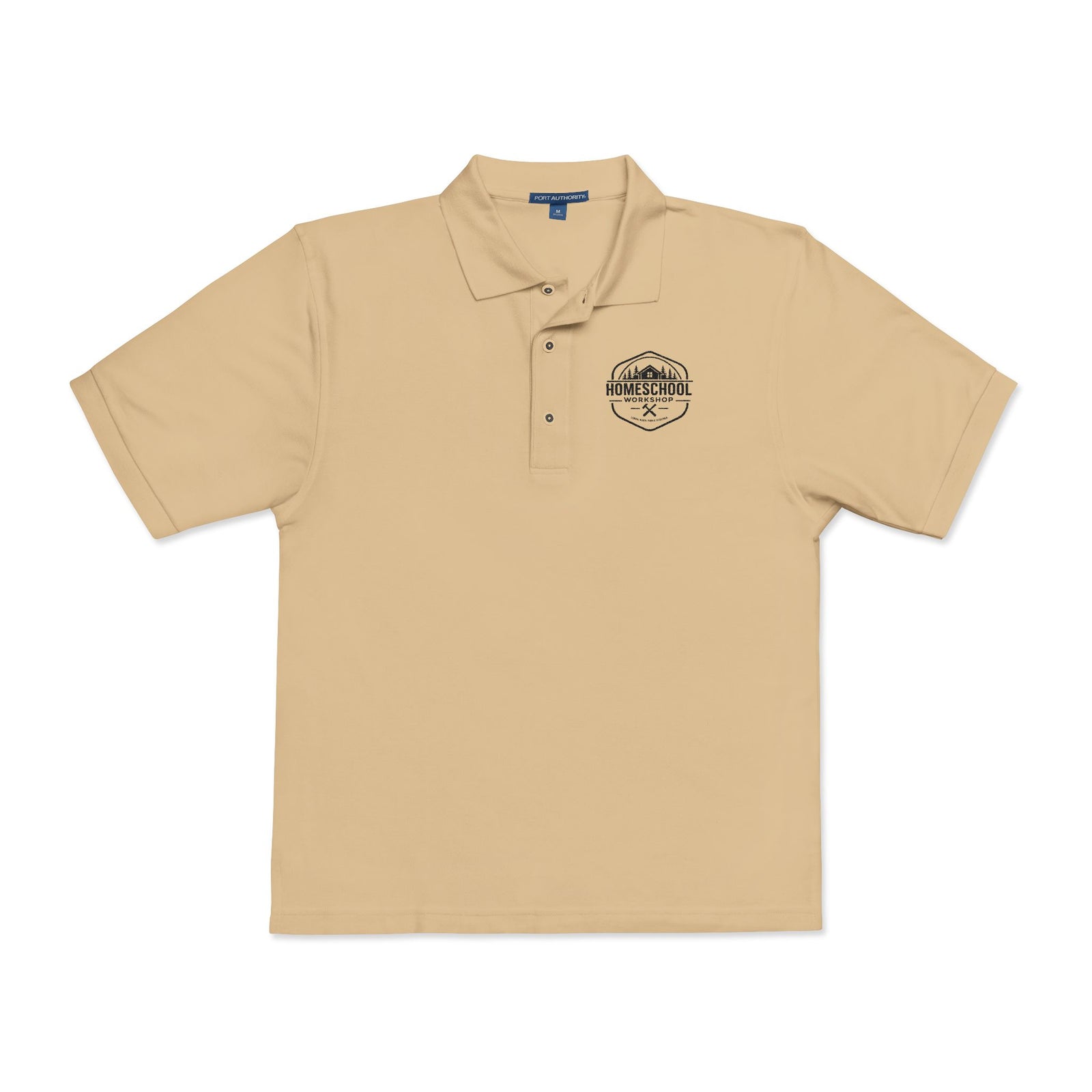 Homeschool Workshop: Embroidered Workshop Polo - 4LibertyShop.com