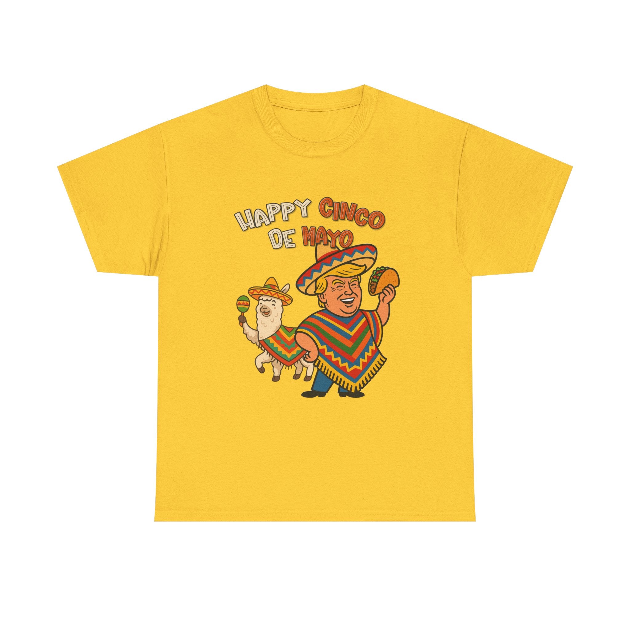 Walton & Johnson Cinco de Mayo Alpaca Trump T-shirt