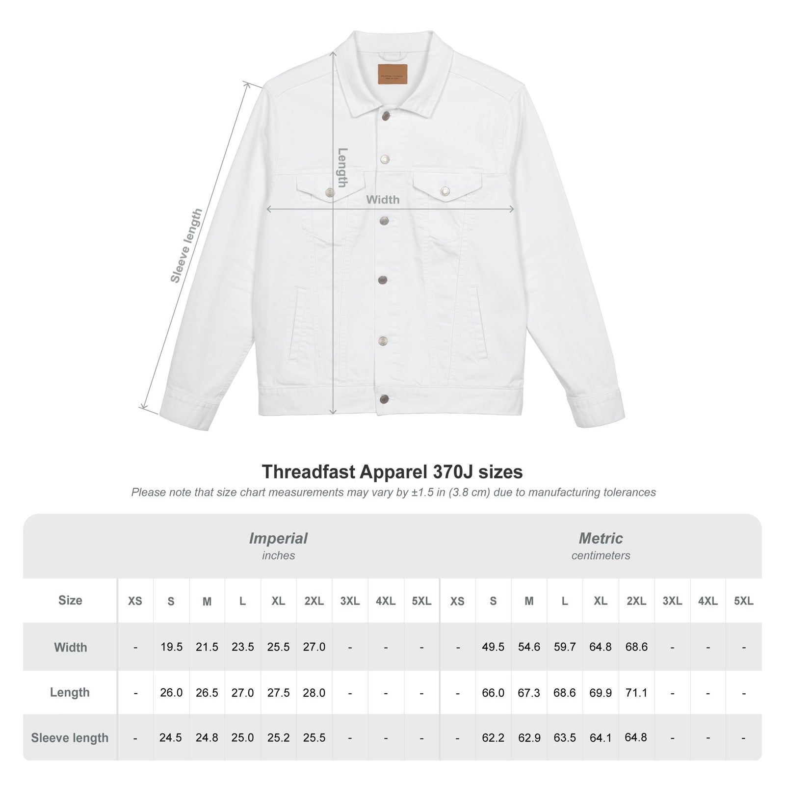 Abolish the ATF 2nd Amendment Denim Jacket with Gadsden Snake Sleeve