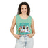 Walton & Johnson – Aloha Akbar Tank Top – Tropical Vintage Surf Graphic - 4LibertyShop.com
