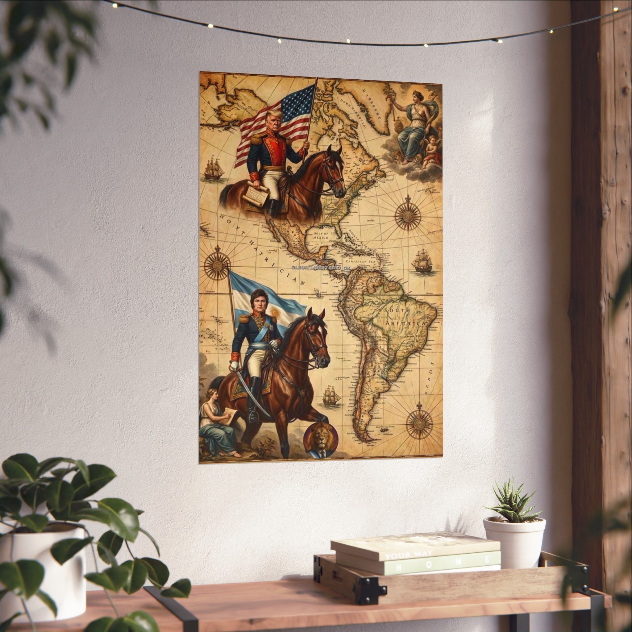 Trump/Milei: The Great Liberators Poster - 4LibertyShop.com