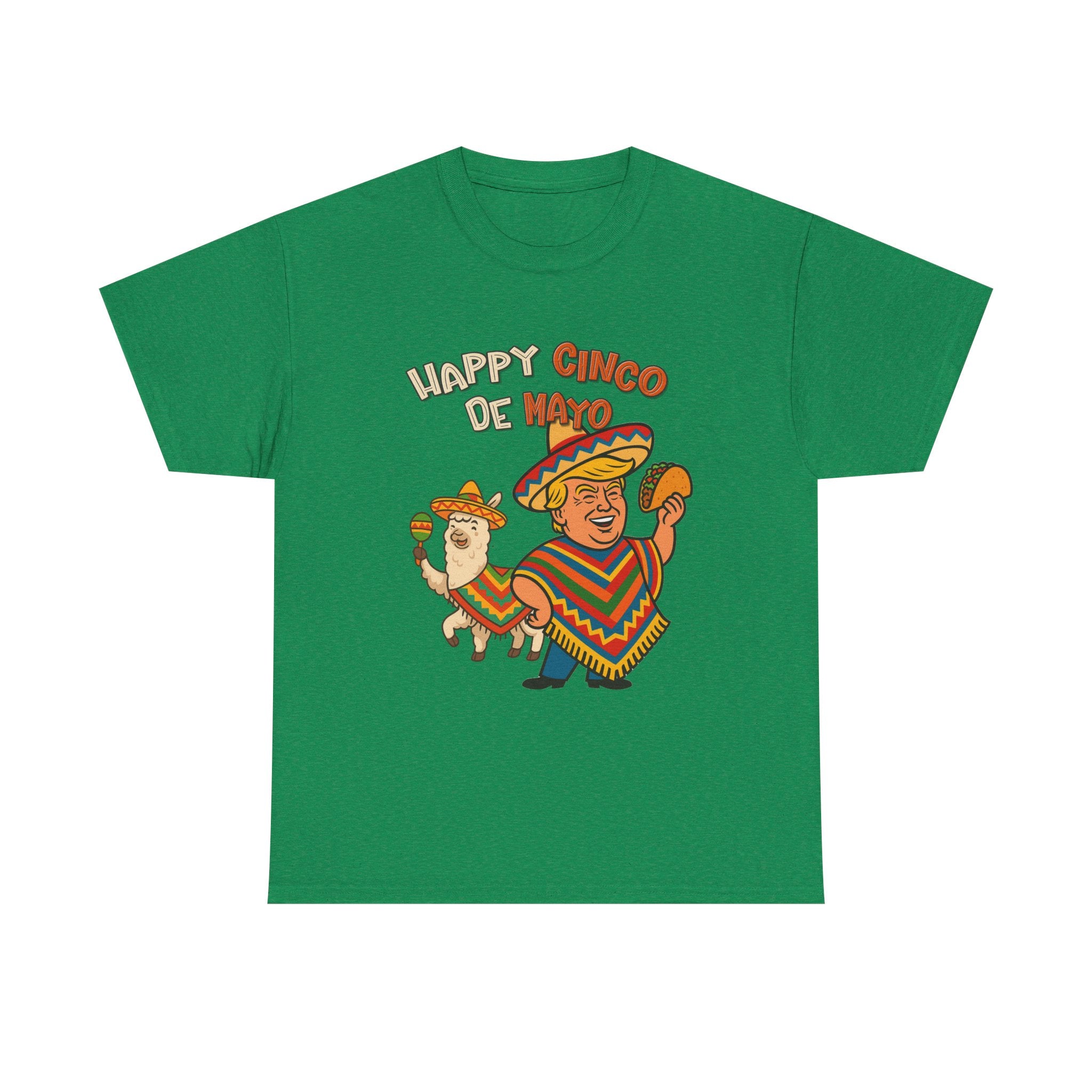 Walton & Johnson Cinco de Mayo Alpaca Trump T-shirt