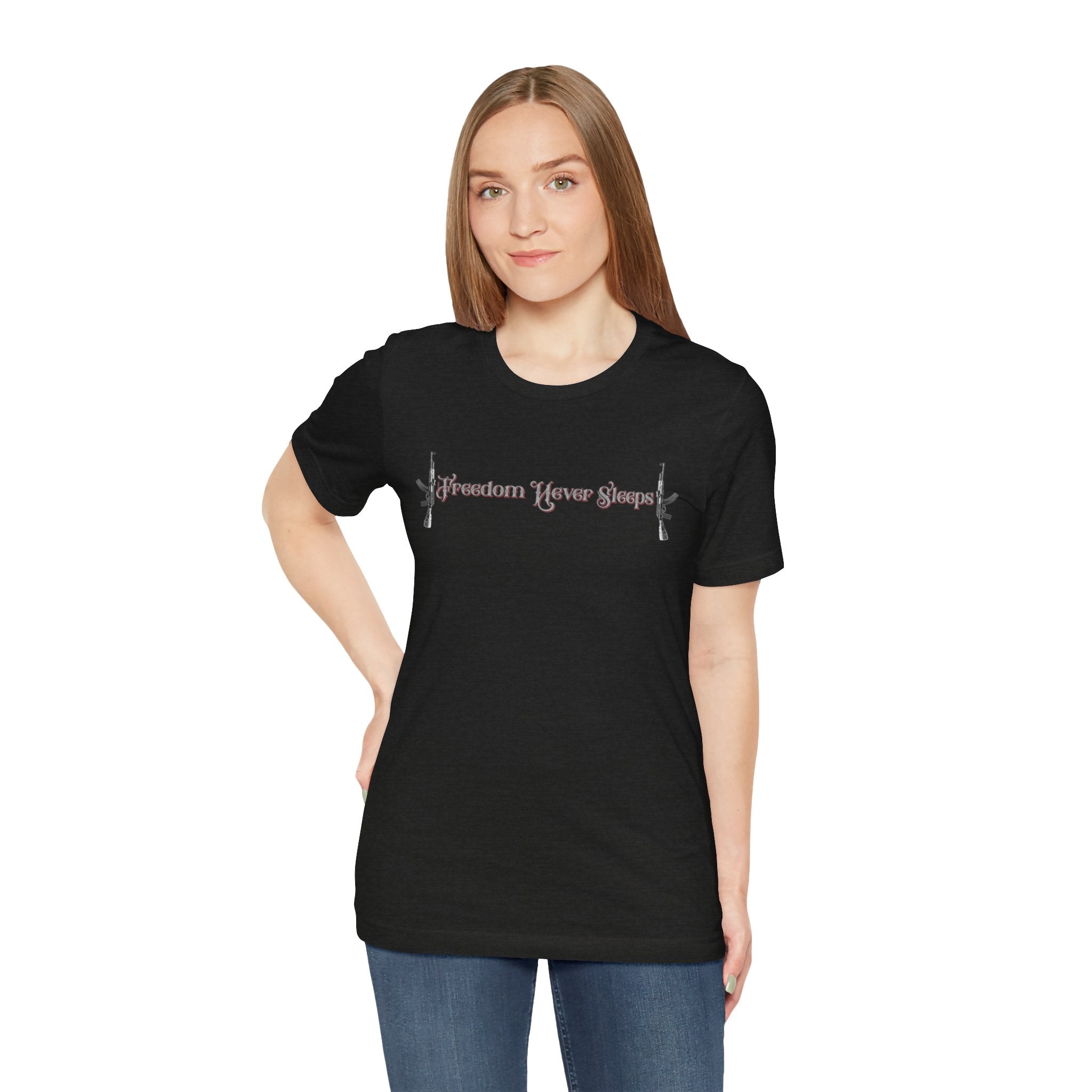 Walton & Johnson- Freedom Never Sleeps T-Shirt