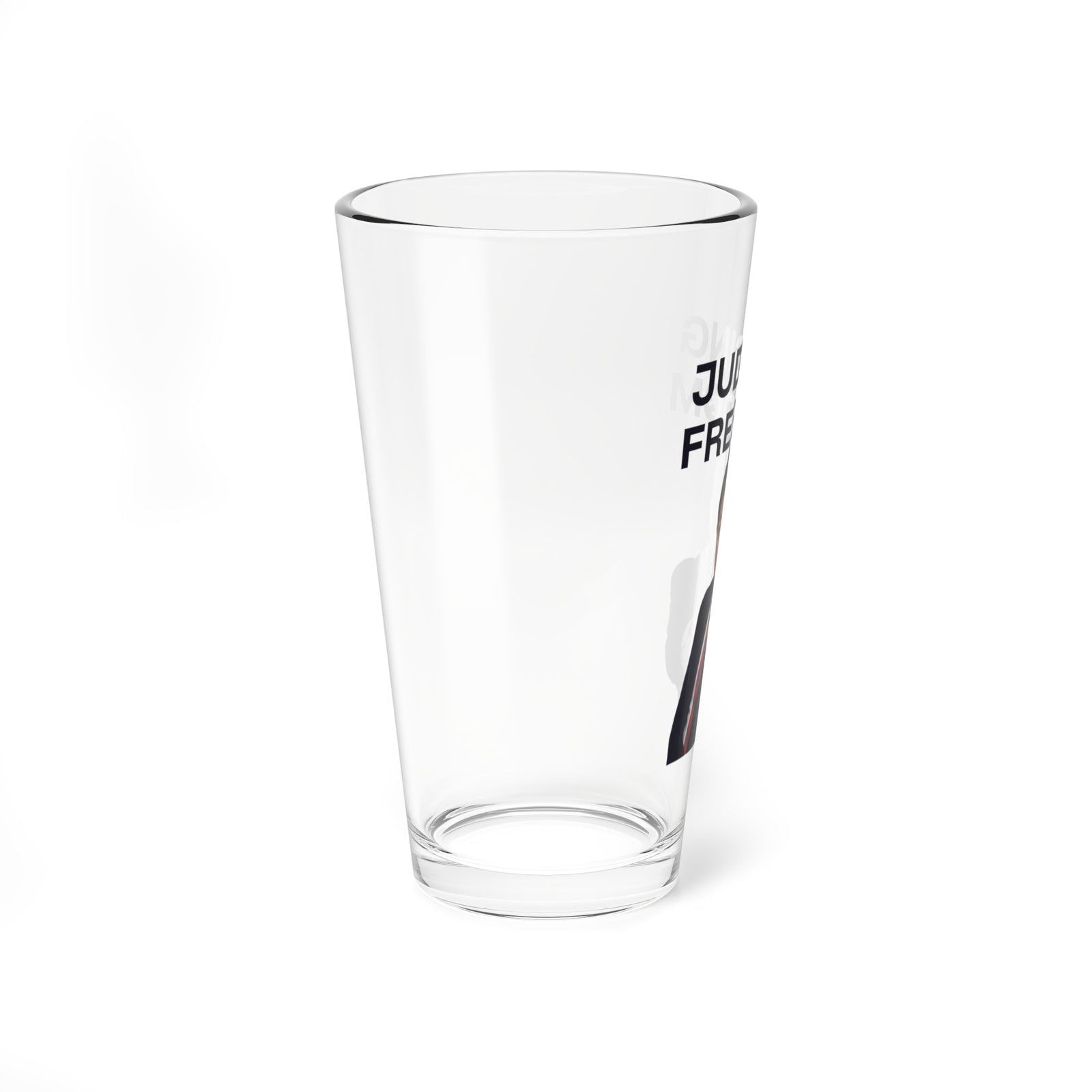 Judge Nap: Judge Napolitano Judging Freedom Glass, 16oz