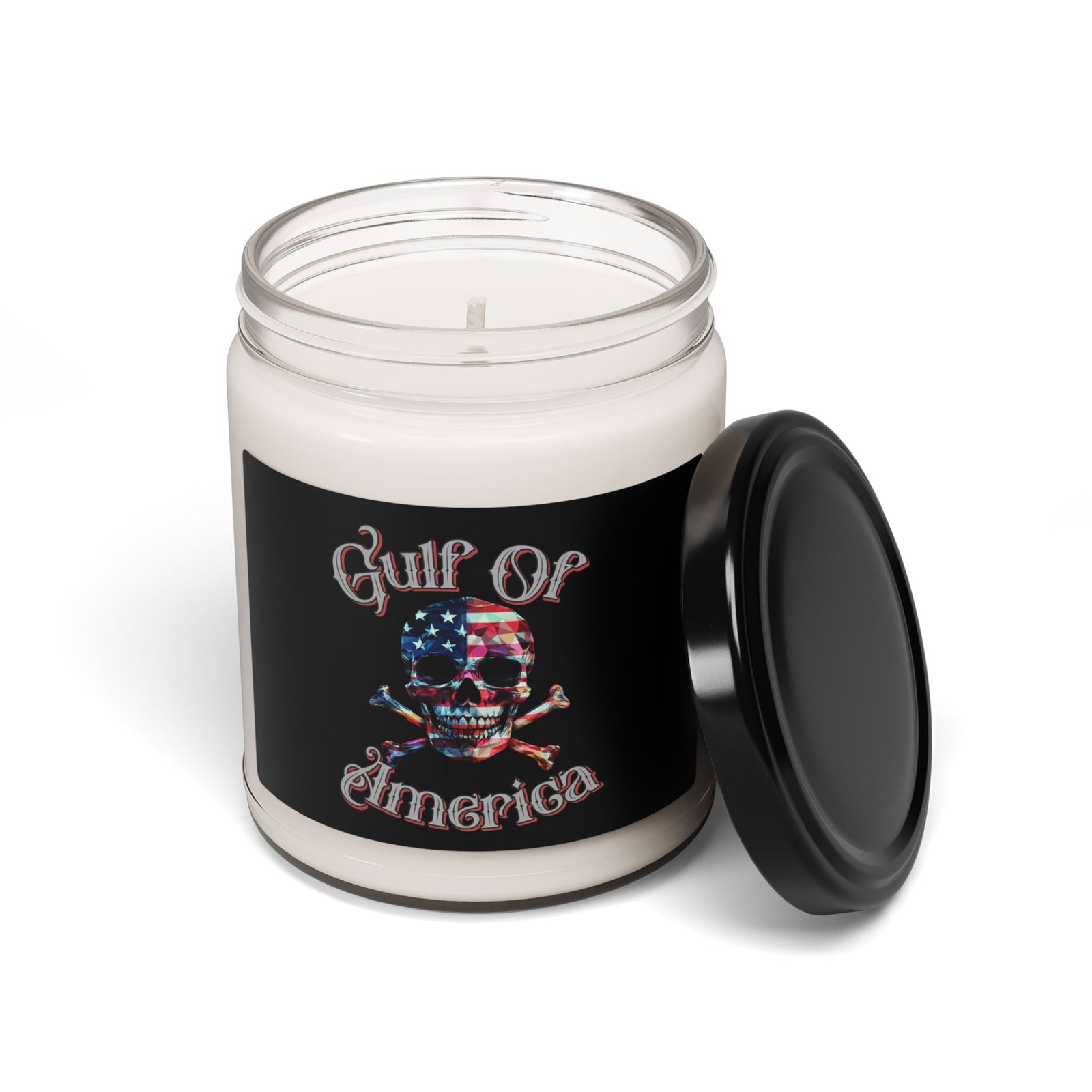 Walton & Johnson: Gulf Of America Skull Candle, 9oz