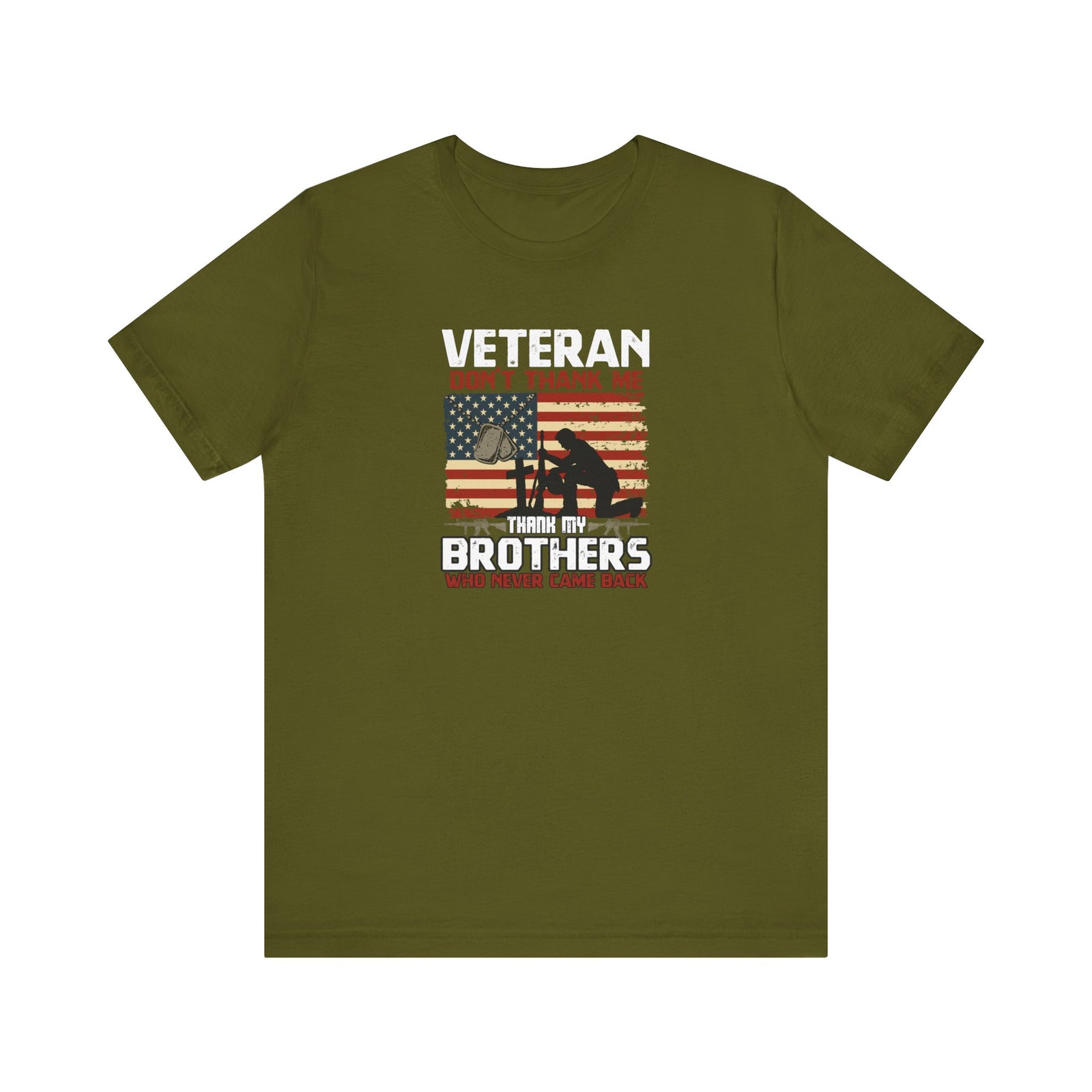 Walton & Johnson: Thank My Brothers T-Shirt - 4LibertyShop.com