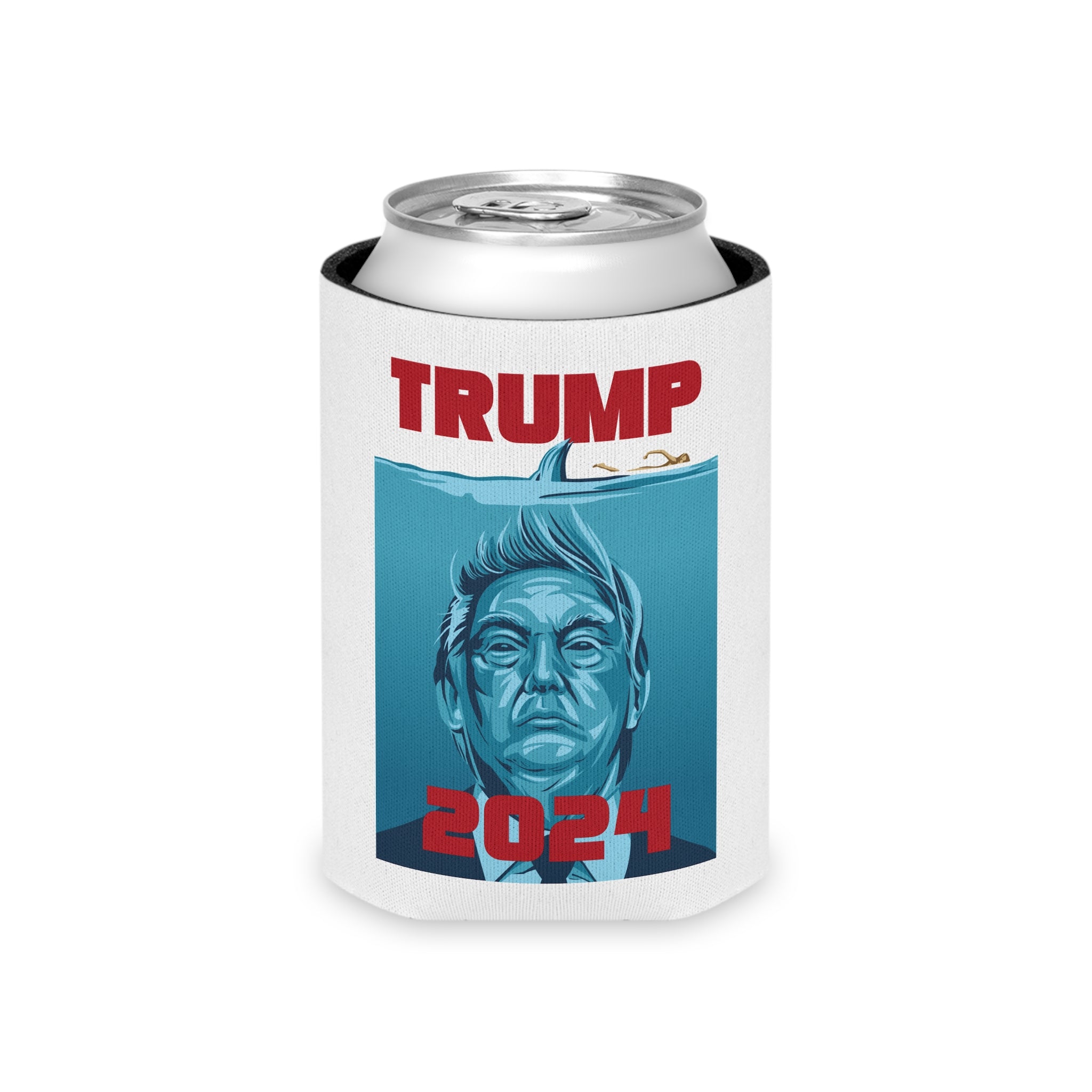 Shark Trump 2024 Koozie