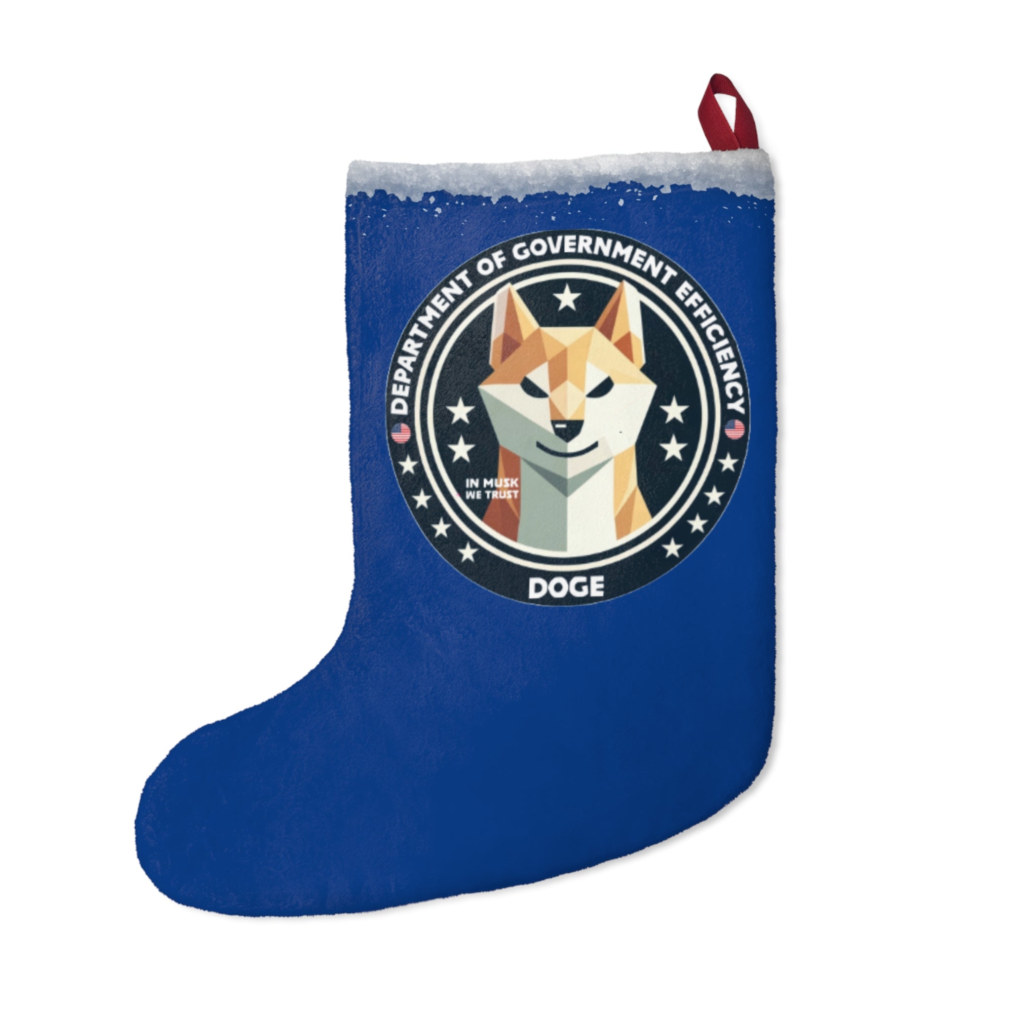 D.O.G.E. Christmas Stocking