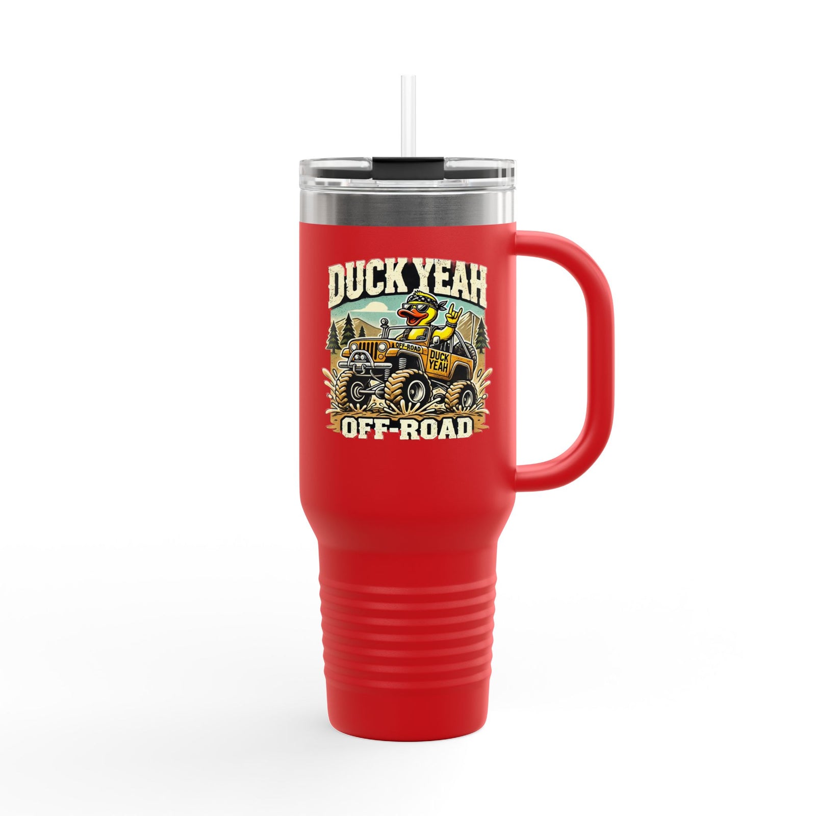 Walton & Johnson: Duck Yeah Off-Road 40oz Tumbler