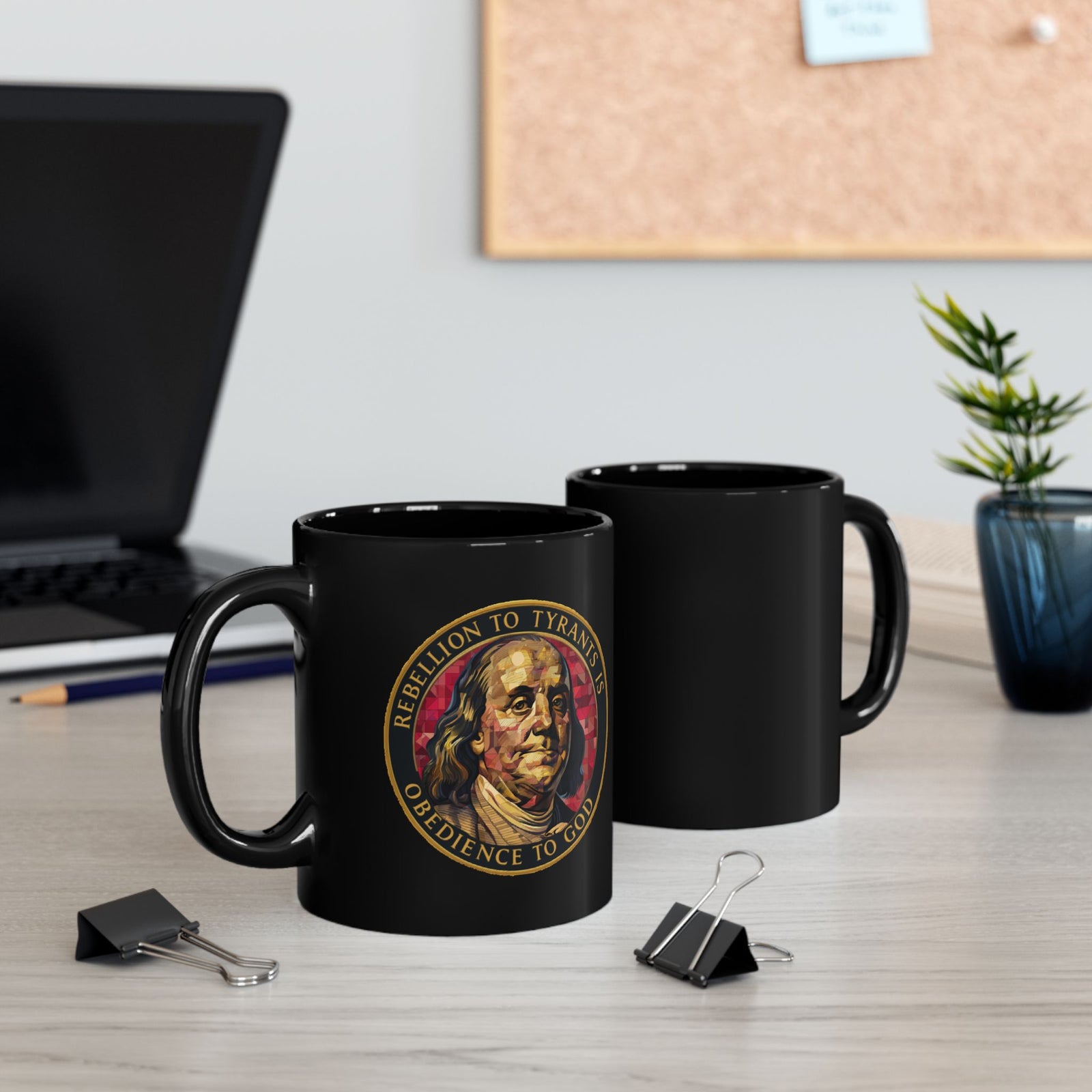 Judge Nap: Obedience To God Black Mug (11oz, 15oz)