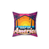 Gulf of America Square Pillow - 4LibertyShop.com