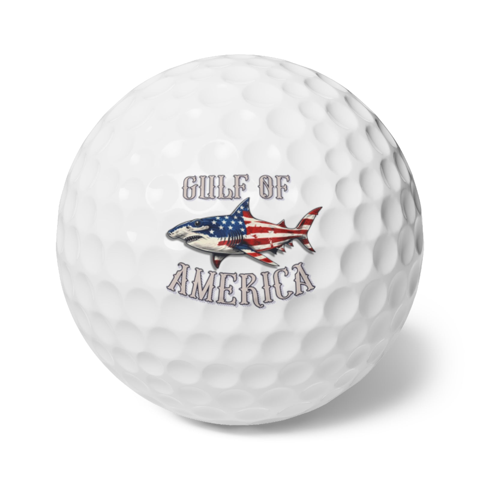 Gulf of America Hammerhead Shark Golf Balls