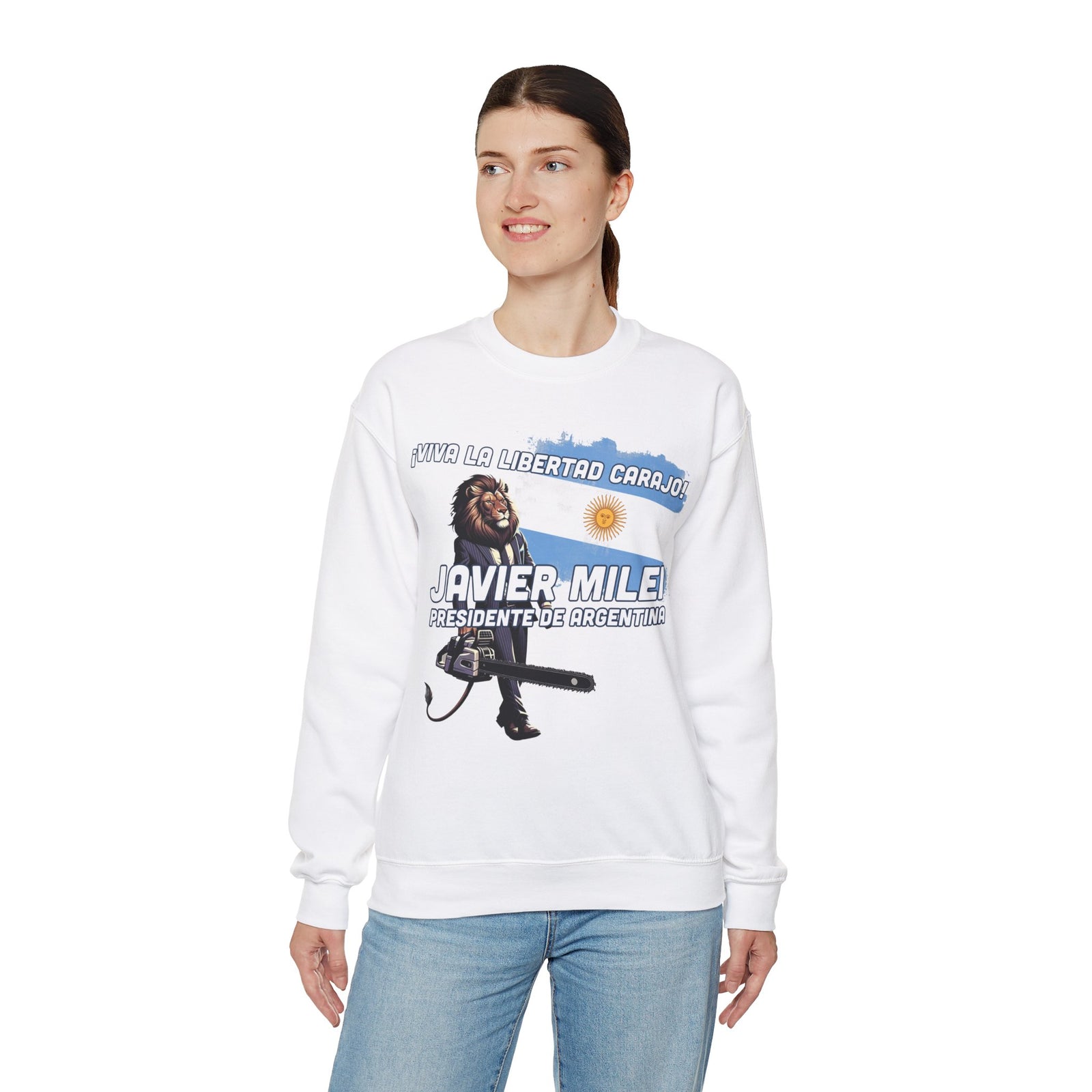 Viva La Libertad Carajo - Javier Milei for President Sweatshirt