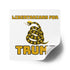 Libertarians for Trump Square Stickers, Indoor\Outdoor