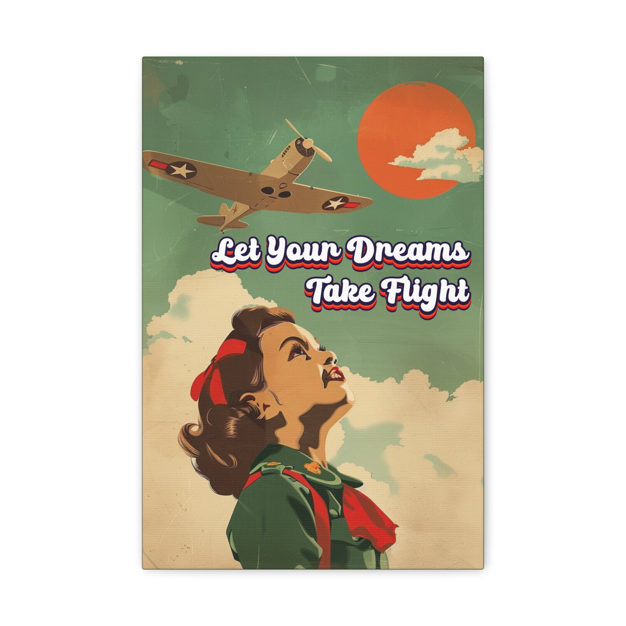Let Your Dreams Take Flight Canvas