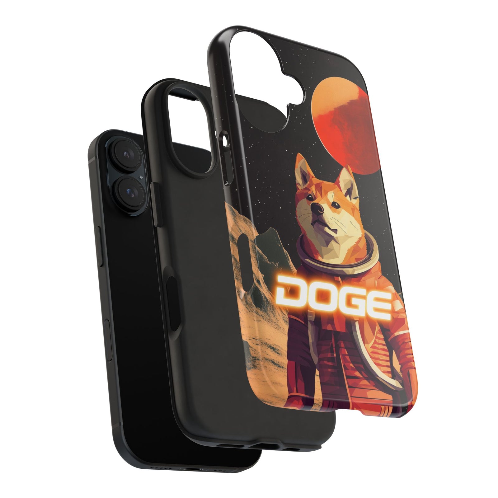 DOGE Space Voyager Phone Case