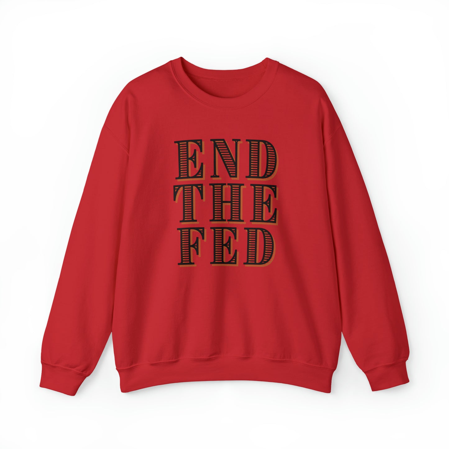 "End The Fed" Heavy Blend™ Crewneck Sweatshirt