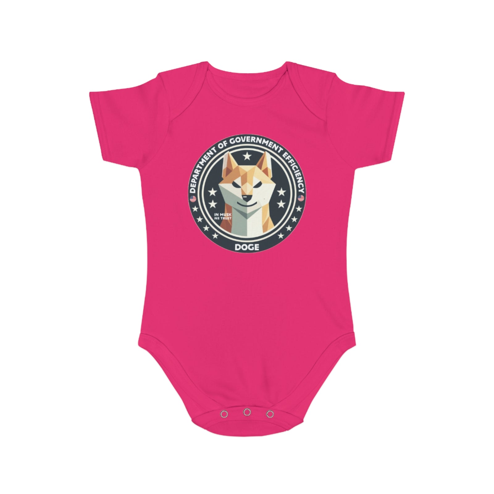 D.O.G.E. Field Agent Baby Onesie