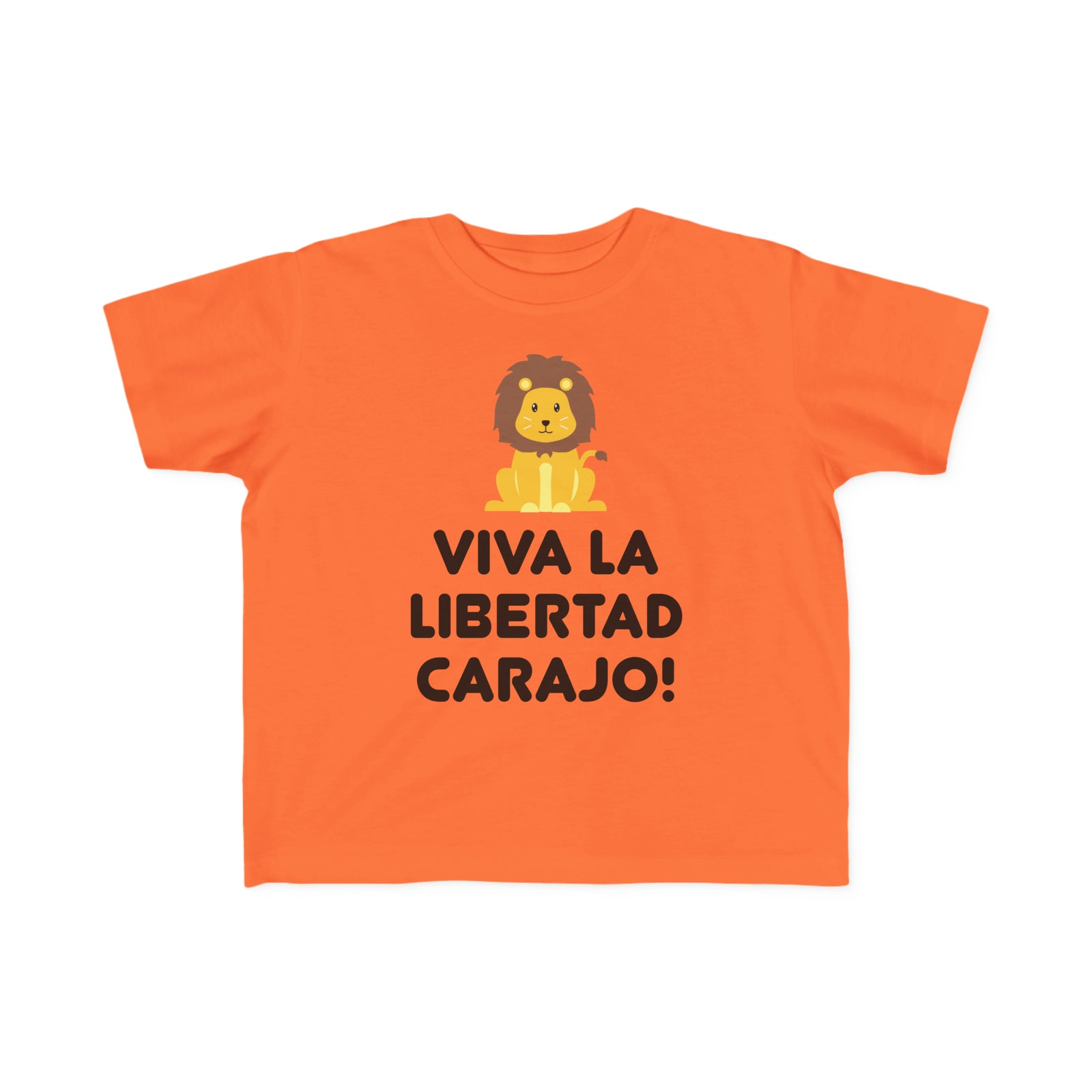 Viva La Libertad Carajo Lion Toddler's Fine Jersey Tee