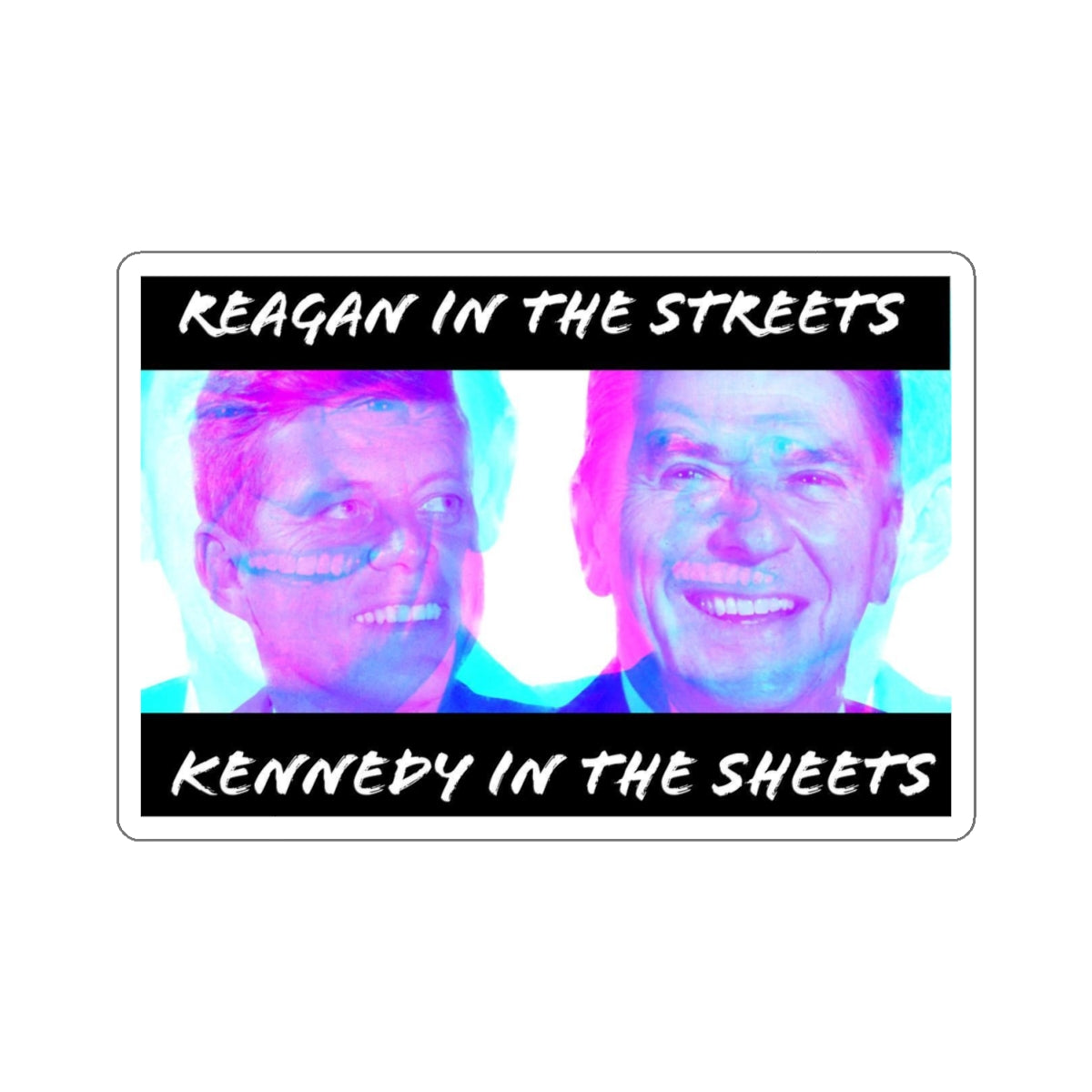 Reagan/Kennedy Stickers