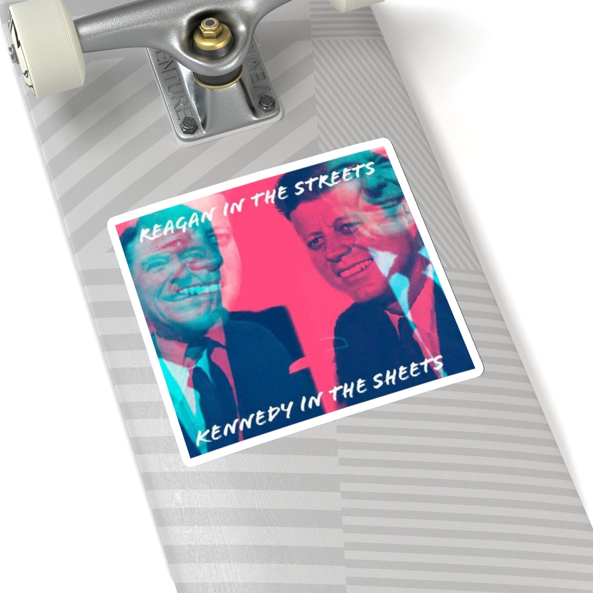 Reagan/Kennedy Stickers