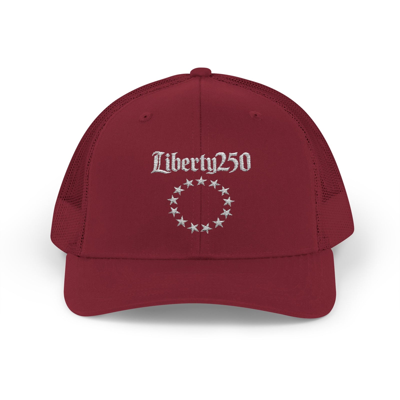 Liberty250 Trucker Cap - 13-Star Patriotic Snapback Hat - 4LibertyShop.com