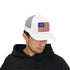 Betsy Ross Flag Snapback Trucker Cap — 250th Anniversary Vintage 13-Star American Flag Hat - 4LibertyShop.com
