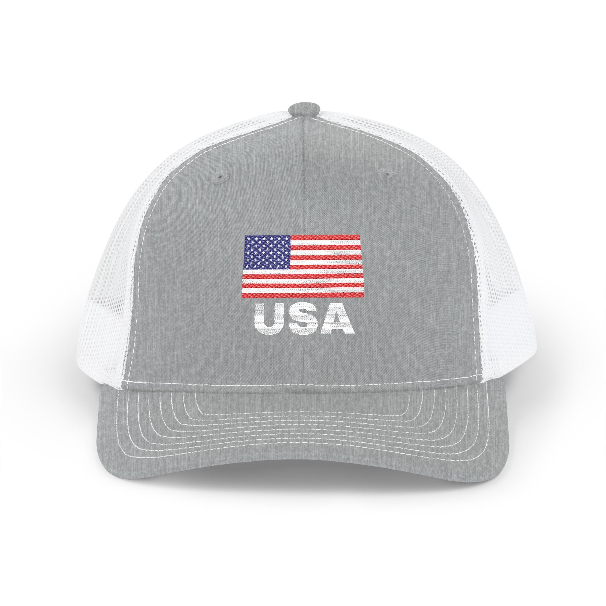 USA Embroidered Snapback Trucker Cap | Patriotic Hat for Independence Day, Sports Events, Outdoor Activities, Gifts