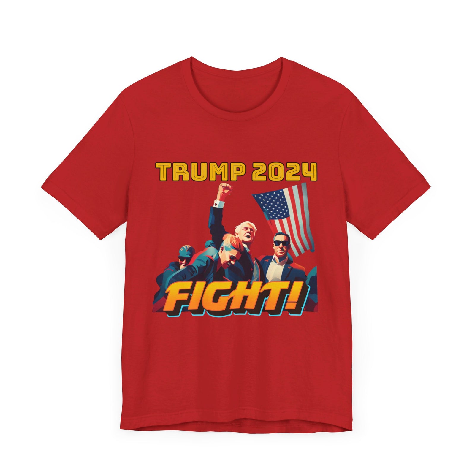 Walton & Johnson FIGHT! Donald Trump MAGA Power Tee